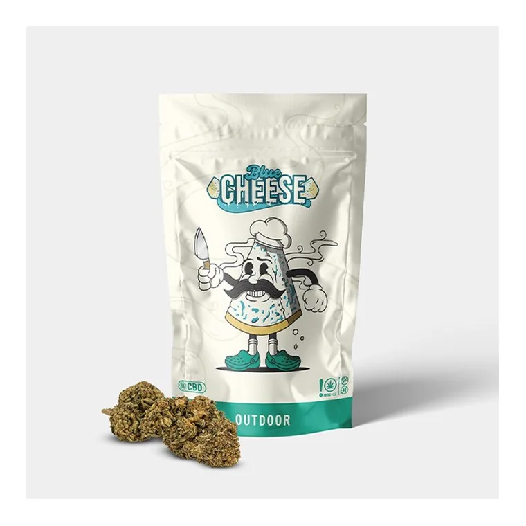 Flores CBD GB Outdoor 'Blue Cheese' de GB CBD en GB Lleida