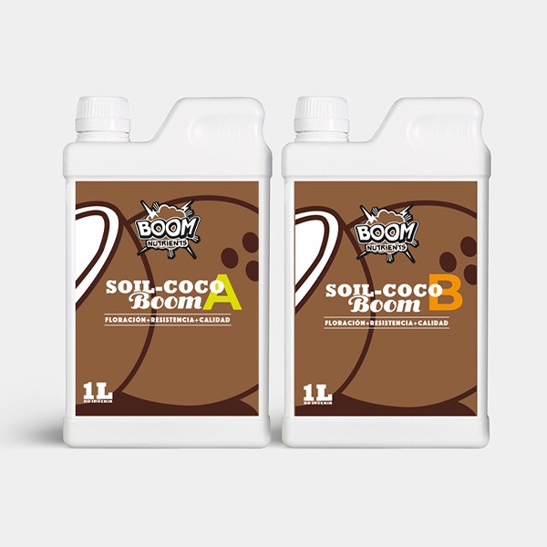 Soil Coco Boom A+B · Abonos y sustratos Boom Nutrients en GB Lleida (Lleida)