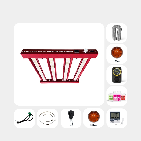 Kit de cultivo interior 250W sin armario