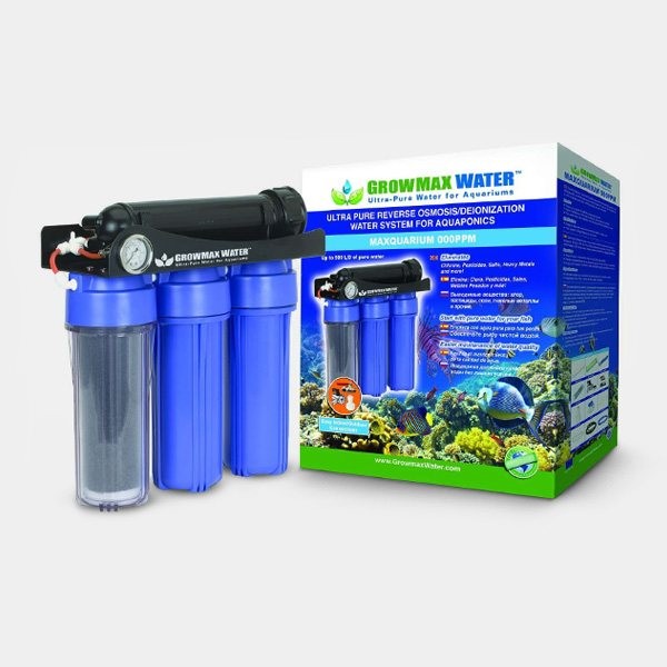 MaxQuarium 000 PPM ósmosis + desionización de GrowMax Water en GB Lleida