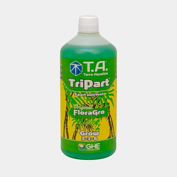 TriPart Grow de GHE / Terra Aquatica · Abonos y nutrientes Boom Nutrients en GB Lleida (Lleida)