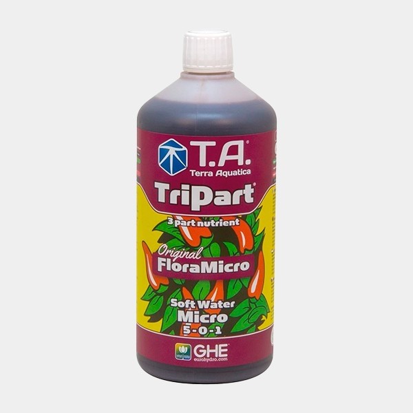 TriPart Micro SW (Agua Blanda) de GHE / Terra Aquatica · Abonos y nutrientes Boom Nutrients en GB Lleida (Lleida)