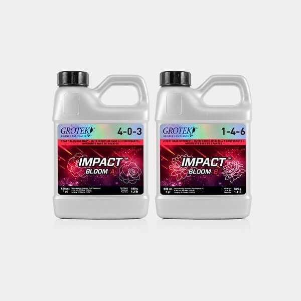 Impact Bloom A+B de Grotek · Abonos y nutrientes Boom Nutrients en GB Lleida (Lleida)