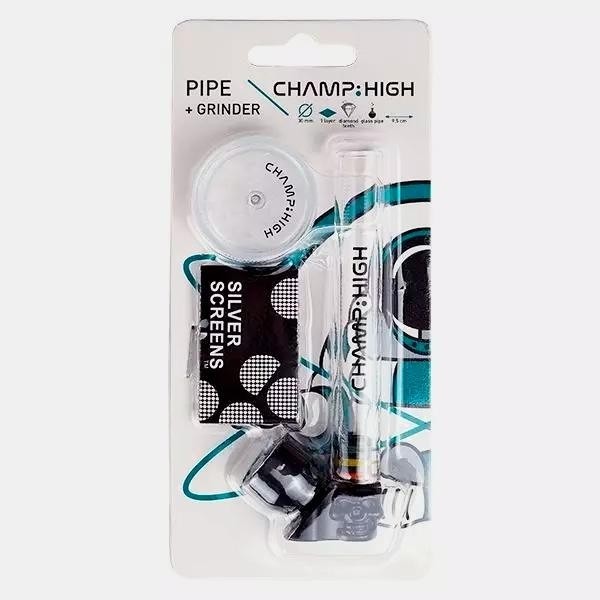 Pipa Cristal + Grinder Champ High de Champ High en GB Lleida