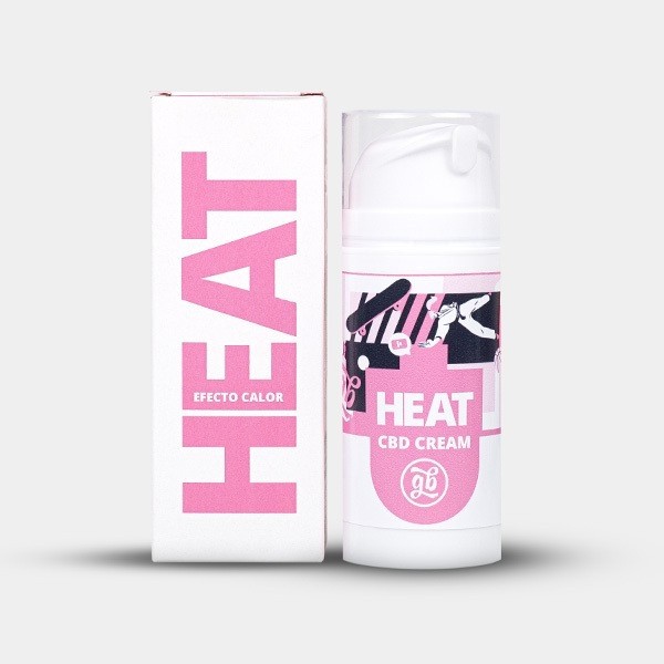 Crema Efecto Calor con CBD GB 'HEAT' de  en GB Lleida