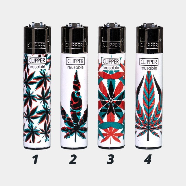 Mechero Clipper Neon Leaves 4 de Clipper en GB Lleida