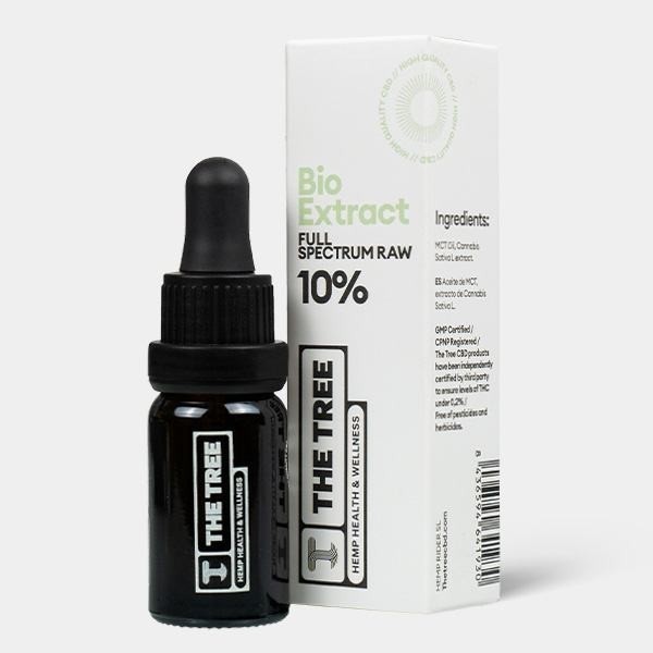Aceite CBD Raw 10% The Tree · Aceites CBD reales para comparar en GB Lleida (Lleida)