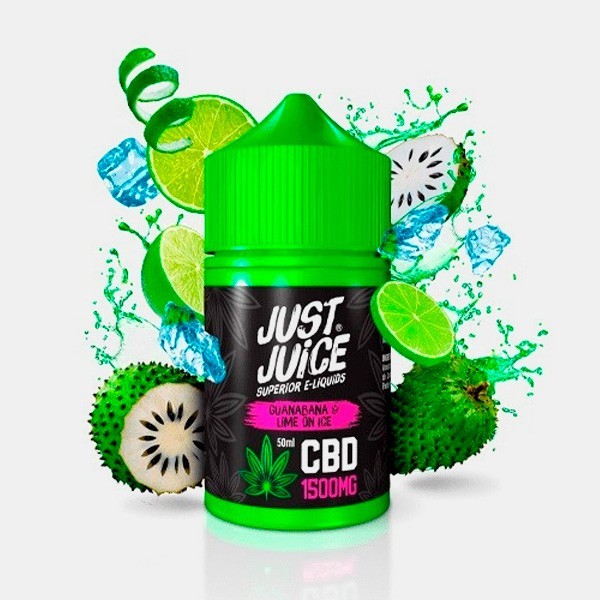 E-Liquid CBD Guanabana Lime on Ice Just Juice de Canna en GB Lleida