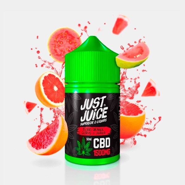 E-Liquid CBD Blood Orange Citrus Guava Just Juice de Canna en GB Lleida