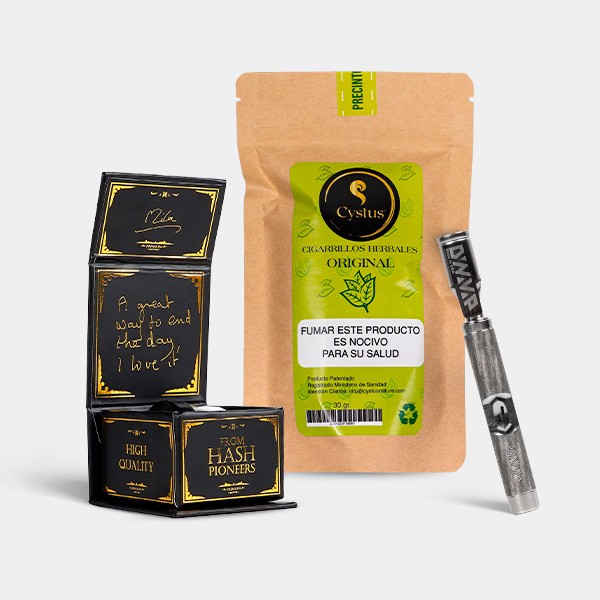 Kit de Vapeo Mila Jansen · Hash CBD, polen y resinas en GB Lleida (Lleida)