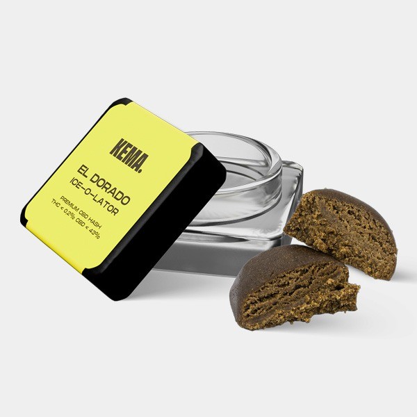 Hash CBD Ice-o-lator 'El Dorado' KEMA de KEMA en GB Lleida