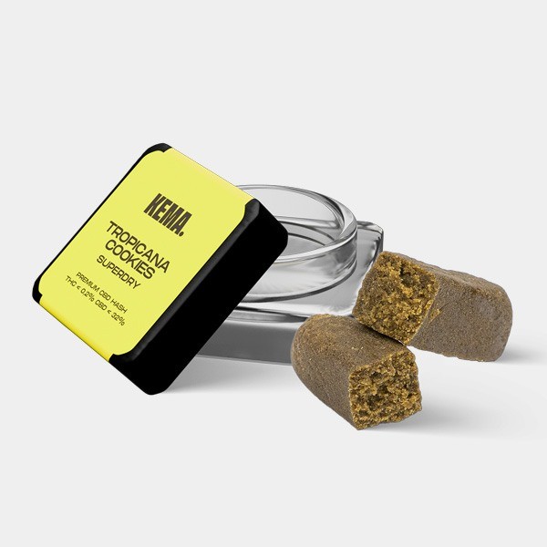Hash CBD Superdry 'Tropicana Cookies' KEMA de KEMA en GB Lleida