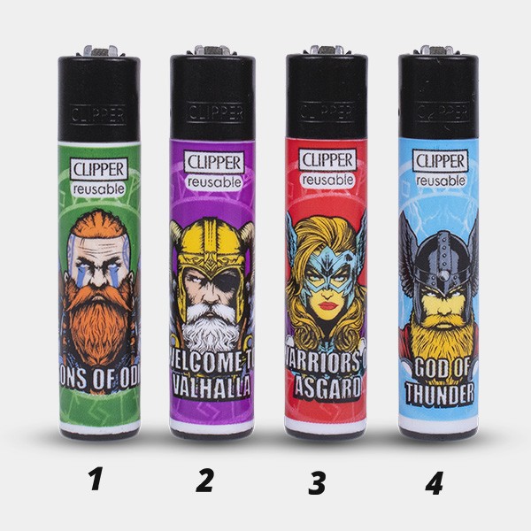 Mechero Clipper Kings of Valhalla de Clipper en GB Lleida