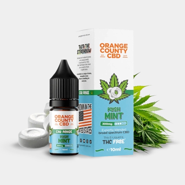 E Liquid Orange County CBD Cali Kush Mint de Canna en GB Lleida