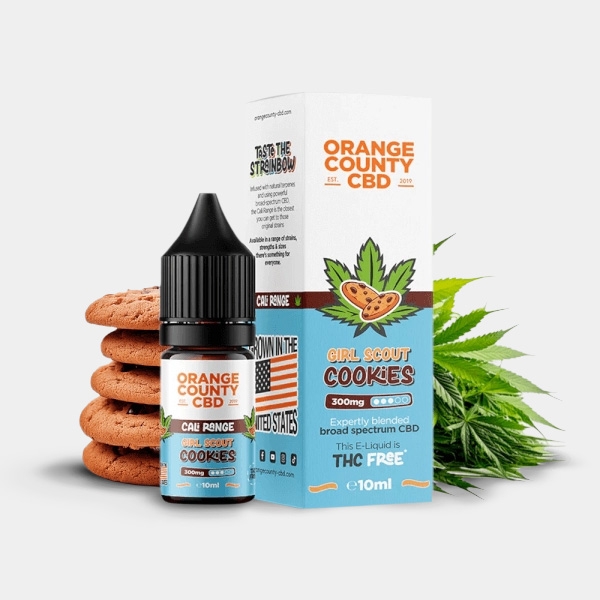 E-Liquid Orange County CBD Cali Girl Scout Cookies de Canna en GB Lleida