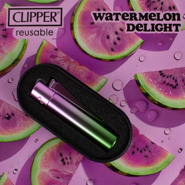 Mechero Clipper Watermelon Delight + Cajita de Clipper en GB Lleida