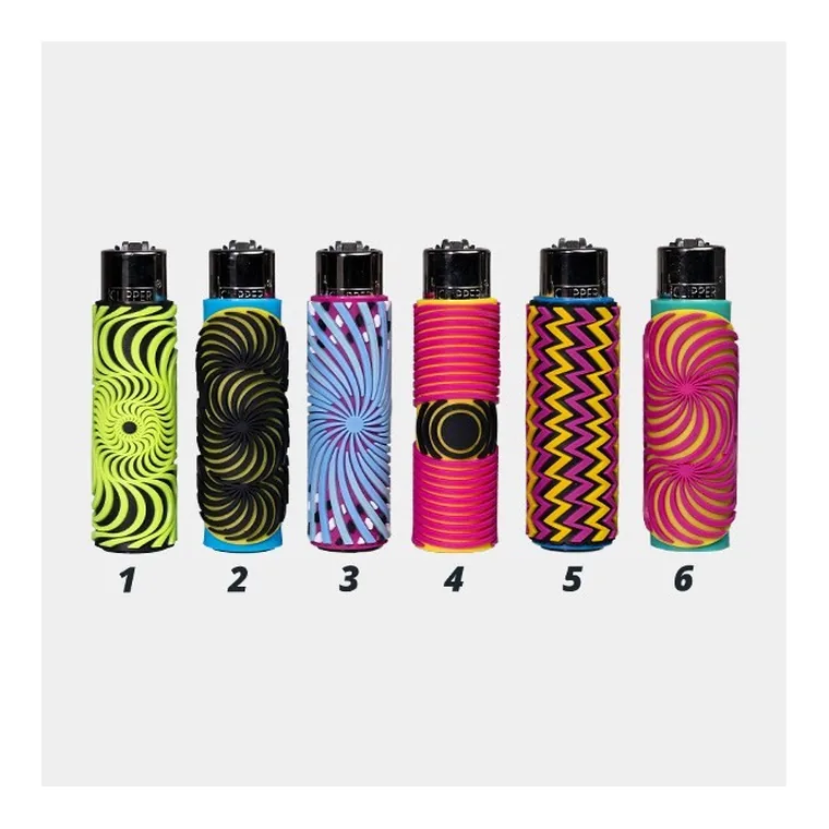 Mechero Clipper con Funda de Silicona Illusion Arts