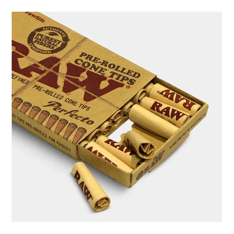 RAW Pre-Rolled Cone Tips de RAW en GB Lleida