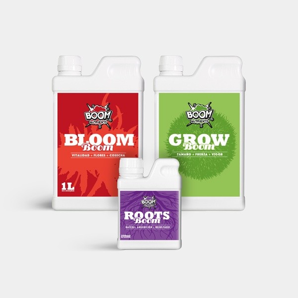 Kit básico Boom Nutrients en GB Lleida