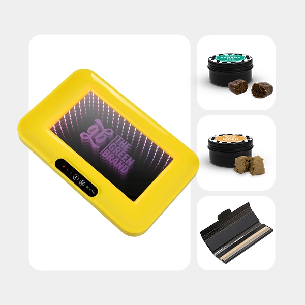 Pack Hash CBD GB Selection · Flores CBD: más variedades y formatos en GB Lleida (Lleida)