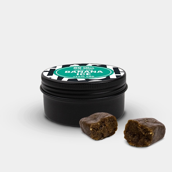 Hash Banana Ice CBD GB · Hash CBD, polen y resinas en GB Lleida (Lleida)
