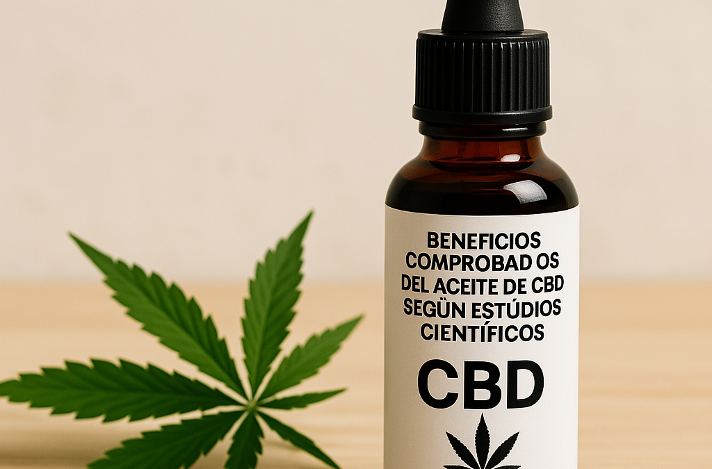 Beneficios comprobados del aceite de CBD según estudios científicos